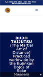 Mobile Screenshot of budotaijutsu.com